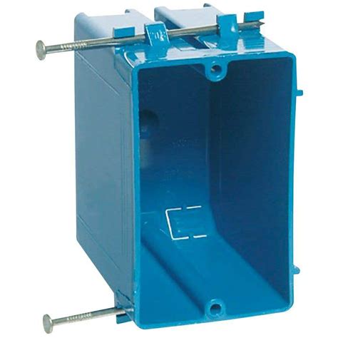 carlon 1-gang shallow new-work electrical box|carlon handy box.